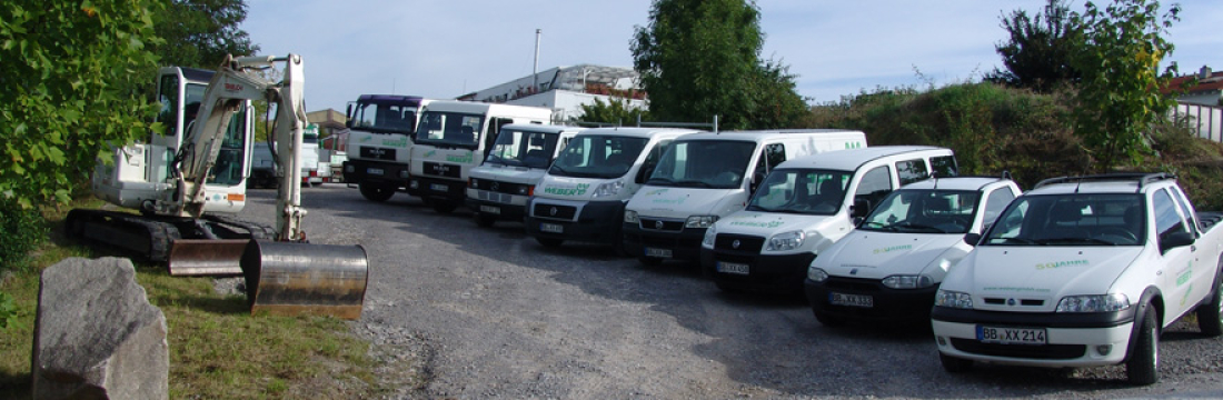 Fuhrpark der Firma Weber GmbH
